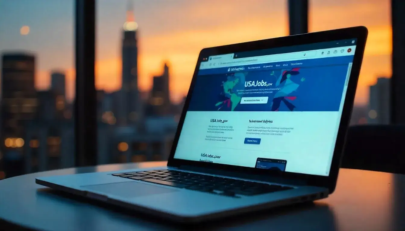 USAJobs.gov website showing modernized hiring process